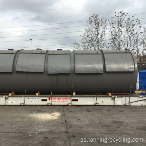 Máquina de reciclaje de residuos de caucho Lanning